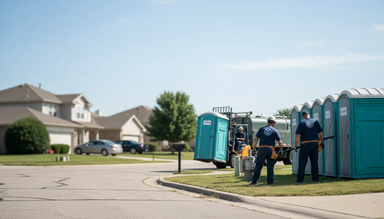 Porta Potty Rental in Hanna City, IL near me